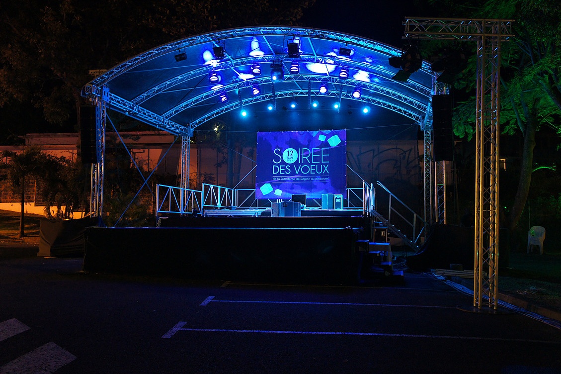Structures scéniques J2cmusic Guadeloupe