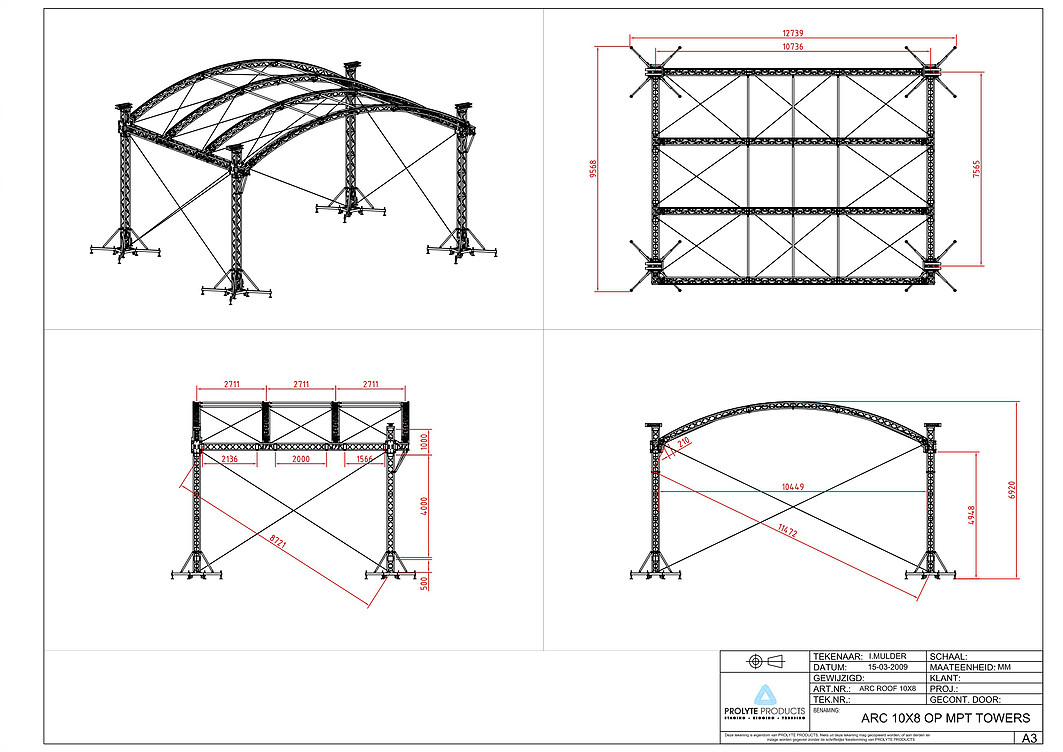 Structures scéniques J2cmusic Guadeloupe